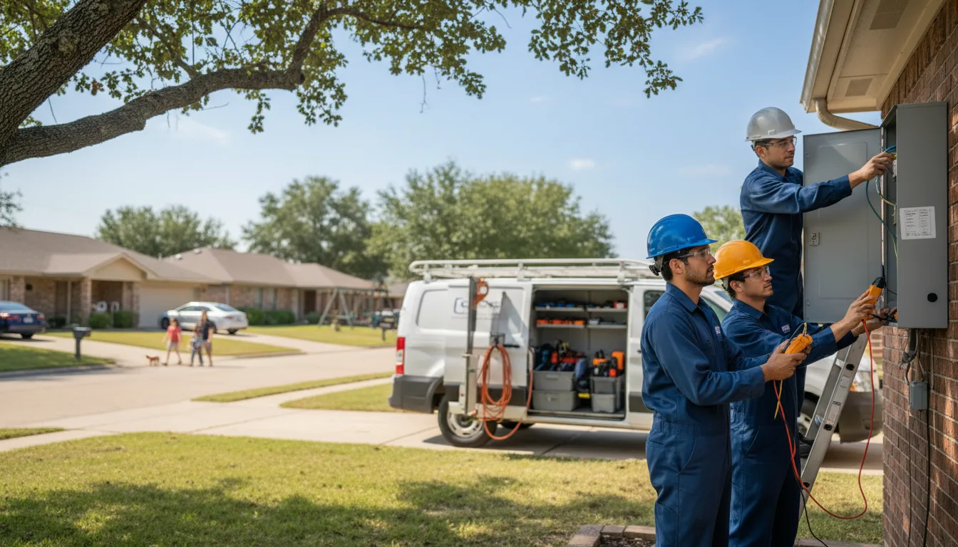 Certified electrician providing emergency electrical services in Sims, NC